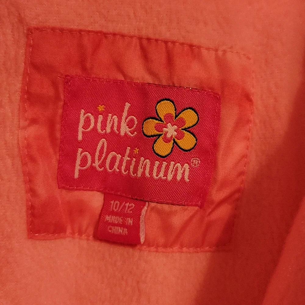 Pink Platinum Puffer Coat
